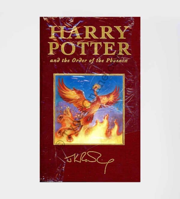 Harry Potter and the Order of the Phoenix DELUXE UK Bloomsbury 1st Edition 1st Print: by J.K. Rowling