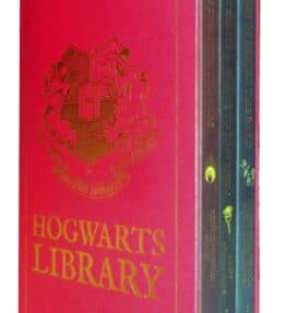 Hogwarts Library Boxed 3 Hardcover Set ~ Quidditch Beasts Bard RARE
